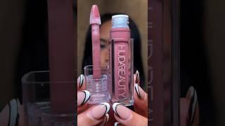 NEW Huda Beauty Faux Filler Lip Gloss Try-On 