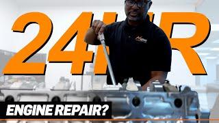 24-hour repair on NPK Team Boddie's engine? Can we fix it?