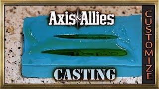 Cast your own Axis and Allies pieces.