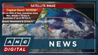 PAGASA: Enteng maintains strength as it moves towards PH landmass from northwest of Camarines Norte