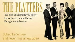 The Platters - One In a Million - Lyrics