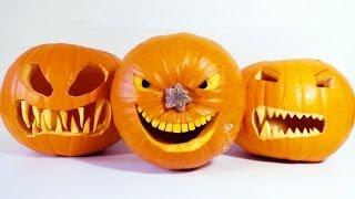 How to Carve Halloween Pumpkins