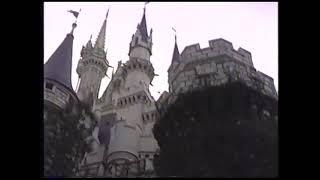 Disney Magic Kingdom Retro Theme Parks │CINDERELLA CASTLE Attraction Early 1990s│Orlando, Florida