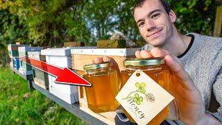 The 2024 honey harvest - Harvesting honey from my bees and making beeswax candles