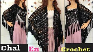 Chal Tejido en Crochet *Paso a Paso*