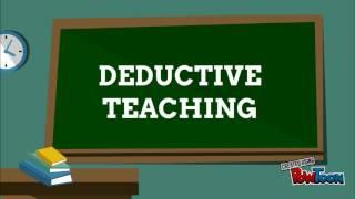 Inductive and Deductive Teaching