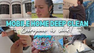 Update on Sickness | Mobile Home Clean With Me