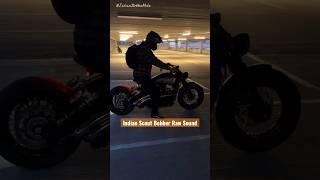 RAW SOUND| Indian Scout Bobber -IndianBobberMike #shorts #indianscoutbobber #indianscout