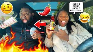 I Gave My Husband The World's Spiciest Soda *HE FLIPS*