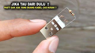 SIAPA SANGKA KABEL CAS HP RUSAK BISA JADI BARANG SEKEREN INI !!