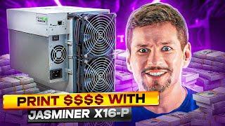 Breaking Records with Jasminer X16-P: Discover the World's Most Efficient Ethash ASIC Miner!