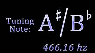 Tuning Note: A-sharp / B-flat