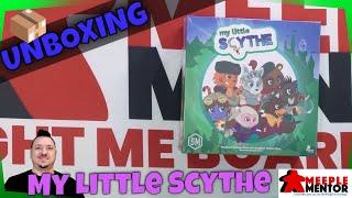 Meeple Mentor Unboxes My Little Scythe