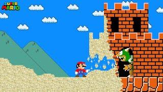 Super Mario Bros. But Everything Mario touch turns to Desert