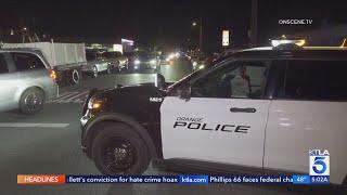 Man suspected of shooting at officers in O.C.