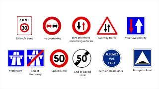 Driving in France | Road Signs | Priority to the Right | Toll Roads