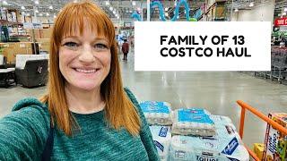 FAMILY OF 13 COSTCO HAUL