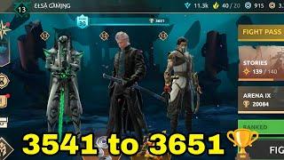 Top Leaderboard Epic Journey 3v3  | Shadow Fight 4 Arena #shadowfight4