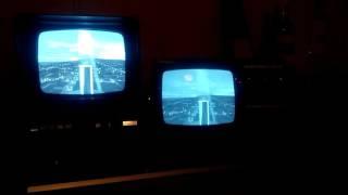 Using two B/W TV s on a VCR