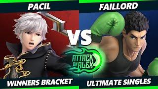 Attack on Alex 32 - Pacil (Robin) Vs. Faillord (Little Mac) Smash Ultimate - SSBU