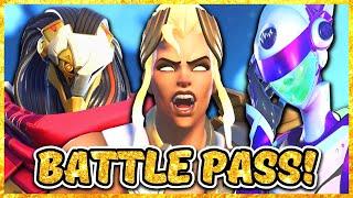 Overwatch 2 SEASON 2 BATTLE PASS Showcase (Mythic Zeus Junker Queen Skin!)