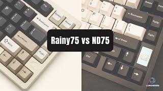 Chilkey ND75 vs WOBKEY Rainy75 Sound Test