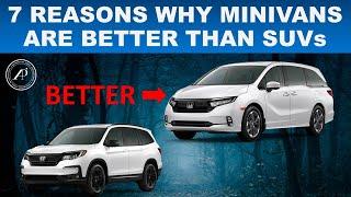 7 REASONS WHY MINIVANS ARE BETTER THAN 3-ROW SUVs // 2022 HONDAY ODYSSEY FULL REVIEW