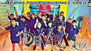 Ntr || Devara || Ayudha pooja song || Dance performance|| vajra dance studio ||