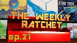 The Weekly Ratchet - Ep 21 - Honey, I Shrunk the Boardgames!!
