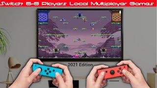 Top 25 Nintendo Switch 6-8 Player Co-op / Local Multiplayer Games - 2021 Edition