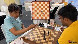 An instructive rook + bishop vs rook endgame | Mayank Chakraborty vs P. Iniyan | Guwahati Open 2022