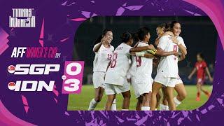 Highlights Singapura vs Indonesia | AFF Women’s Cup 2024