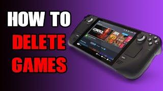 Steam Deck: How To Delete Games & Apps When No Option In Library Menu & Installed Via Desktop Mode