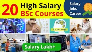 20 High Salary Bsc Courses || Jobs For PCB & PCM Students