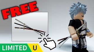 FREE LIMITED UGC | How to get Zoro's Sword (Yukihashi Version) in ONE PIECE GRAND ARENA on Roblox