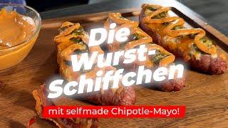 Die Wurst-Schiffe mit dem neuen Klappo-Smoker Prototyp | Die Grillshow 603  #bbq #foodporn