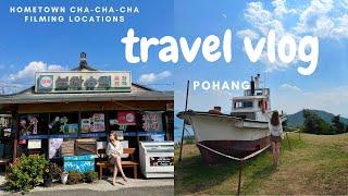 VLOG trip to Pohang: k-drama Hometown Cha-Cha-Cha filming locations | Korean village and sea views