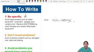 Q2c Sources of Errors and Improvements | AS Lab Practical Paper 3 | Cambridge A Level Physics