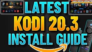 NEW KODI 20.3 UPDATE ON FIRESTICK 2024!