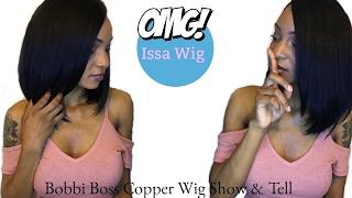 Bobbi Boss Copper Wig| $30 Affordable Wig Show & Tell