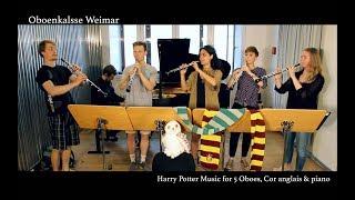 Harry Potter Hedwig's theme oboe, cor anglais & piano cover (Oboenkalsse Weimar)