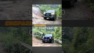 Mercedes AMG G63 vs Lexus LX 570 Ultimate Off Road Traction Battle!