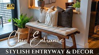 Entryway Interior Design: Chic Furniture, Decorative Elements & Elegant Decor for a Stylish Entrance