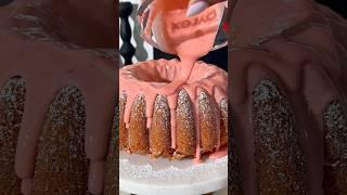 Fresh Strawberry Pound Cake at Grandbaby-Cakes.com #poundcake #strawberrycake