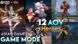 12 Arena of Valor Heroes in Honor of Kings! | AoV x HoK