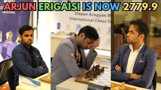 Arjun Erigaisi reaches 2779.9 | Wins Stepan Avagyan Memorial 2024 with round to spare