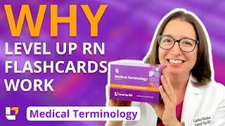 Medical Terminology Flashcards: Why get Level Up RN Flashcards? | @LevelUpRN