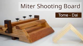 I Made a Miter Shooting Board by Hand Tools! - DIY Tools/Jigs