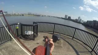 GoPro Violin - Bach violin Partita No.3 "Gigue" by Bar Markovich