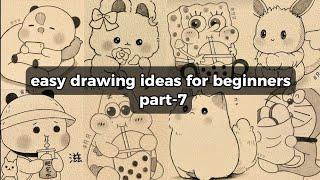 easy drawing ideas for beginners | cute drawings | sketch |